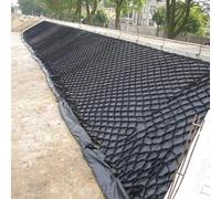 GJMSSMY 2" Thick Gravel Ground Grid - Foldable Geo Grid for Driveway Stabilization, Permeable System for Slope & Shed Base, Available in 3ft to 30ft Sizes - Durable & Expandable