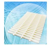 GJMSSMY 360° Rotating Drainage Grate - 10 Pack Gutter Cover for Walkways & Yards, Universal Fit for 2-12 Pieces, Heavy-Duty Overflow Protection, Ideal for Fences & Outdoor Drainage