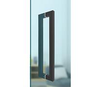 GJMSSMY Door Handle Square Flat Shape Stainless Steel Contemporary Entryway Modern Door Handle,Shower Sliding Glass Door Indoor Outdoor Modern Door Handle,for Glass Door Wooden D