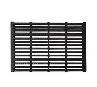 GJMSSMY Driveway Drainage Channel Grating Cover, 25/30/40/50/60 Cm Wide Trench Drain Grate System for Yard Shower, Heavy Duty Plastic Sewer Strainers Plate(40cmx60cmx5cm)