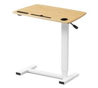 GJMSSMY Foldable Table Tray Bedside Laptop Table Home Bed Simple Desk Folding Mobile，Overbed Table, Portable Foldable Desk with Hidden Wheels, Writing Surface to Use in Bed or a Wheelchair