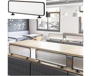 GJMSSMY Iron Partition Screen Desk Privacy Divider for Offices Restaurants & Workspaces Enhances Space & Privacy Durable Stylish Design Perfect for Work Environment