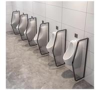 GJMSSMY Stainless Steel Urinal Partition DividerWall Mounted Rose Gold Toilet Privacy Screen for Men's Restrooms Waterproof Baffle1 PC Made in China