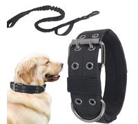 GjnjfdF - Adjustable Thick Pet Traction Gear with | Wide Width Dog Collar - For Camping, Exercise, Walking And Activities