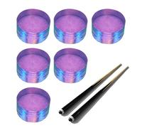 GjnjfdF Billiard cue tip, compact acrylic anti-scratch design, cue tips replacement for billiards, for players, family dads, sons, daughters and the whole family