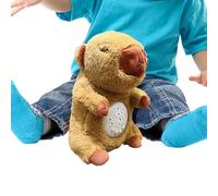 GjnjfdF Breathable Capybara Cartoon Animal Plush Toy | Cuddly Companion Projection Function for Bedroom, Living Room, Dorm, Travel, Birthday