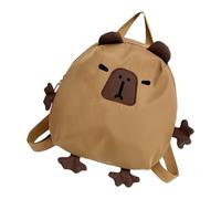 GjnjfdF Capybara Backpack, Capybara Book Bag | Cute Cartoon Pet Travel Bag | Lightweight Fun Backpack, Large Capacity Backpack for Tablets, Stationery, Effects, Small, Se référer au descriptif