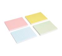 GjnjfdF Cardboard Cards | 4 Bright Color Note Sheets - Squared Cardboard Paper Pad for Teaching Exam Preparation Classroom Journal Organization Ideation