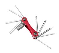 GjnjfdF Cycling Tools, Cycling Multiple Tools | Multifunction Cycle Multi Tool,Lightweight Repair Gadget with Folding Cycling Accessories to Hex Wrench for Hiking and Hiking