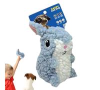 GjnjfdF Dog Toys for Aggressive Chewers, Squeaky Cuddle Toys for Puppies - Soft Plush for Teething and Training Puppies Small and Medium Breeds Soothing Mental Stimulation Indoor