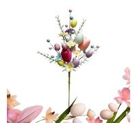 GjnjfdF Easter Branches, Colourful Eggs Decoration for Festive Easter Decoration at Home, Spring Flowers Stems Easter Decoration - For Vase Decoration Party Office School Country House Restaurant