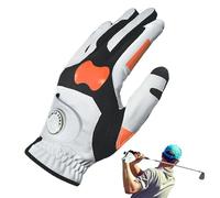 GjnjfdF Golf training, golf training aid for left hand, correct aid for effective non-slip swing training, grip trainer for amateurs