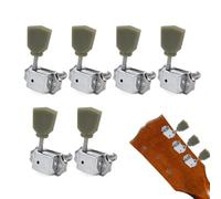 GjnjfdF Guitar Tuning Pegs - Replacement Heads - Replacement Guitar Tuning Pegs Set For Musicians, Hobbyists, Home Studio And Workshop