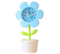GjnjfdF Morning Alarm Clock for Fat Sleepers | Silent Clock in the Shape of a Flowerpot with Decorative Aesthetic Design, Alarm Clock for Teenagers, Boys and Girls, for Teens