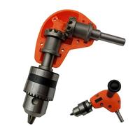 GjnjfdF Right Angle Electric Drill, Right Angle Drill Attachment, 90 Degree Angle Drill Attachment - Bend Extension Hand Gadget, Woodworking Tool for Professionals