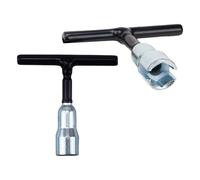 GjnjfdF Wing Nuts Key | Hand Tool for Tightening Wing Nuts, 2 Pieces T Handle Spanner Made of Steel for Attaching Screw Hooks C Hooks Bolts Eye Screws Mechanical