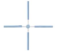 GjnjfdF Yoga Sticks for Stretching 80cm Back Corrector Bump for Cross Yoga Workout Correction Stick for Home Exercise Cross Stick Body Sculpture Women