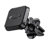 Gjo Magnetic Car Phone Holder, Hands-Free Calls, Lightweight, Sleek and Compact Design, 360° Rotation Grip, Quick and Simple Setup, High-Strength Magnets, Black