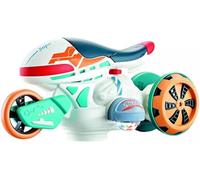 Gjo Stunt Motorcycle Toy, Lights And Sound, Enhances Motor Skills And Coordination, Compact And Lightweight, 360-Degree Spins, Eye-Catching Design, Hand-Eye Coordination, Imaginative Play