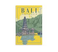 GJrjdb Vintage Travel Bali Indonesia Posters 08x12inch(20x30cm)