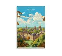 GJrjdb Vitger Travel England Oxford Posters Canvas Art Wall House Decor Bedroom Office Posters Prints Wall Art Paitings Rustic Home Decorate for Living Room 08x12inch(20x30cm)