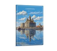GJrjdb Vitger Travel Liverpool Posters Canvas Art Wall House Decor Bedroom Office Posters Prints Wall Art Paitings Rustic Home Decorate for Living Room 08x12inch(20x30cm)