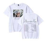 GJRJS Alexandra Kay All I've Ever Known 2025 Tour Merch T-Shirt, Crewneck Printing Men/Women Fashion Short Sleeve,White,XL