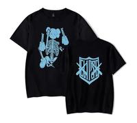 GJRJS Clipse Let God Sort Em Out T-Shirt, Crewneck Printing Men/Women Fashion Short Sleeve,Black,XL