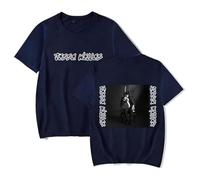 GJRJS Jesse Welles Merch Photo T-Shirt, Crewneck Printing Men/Women Fashion Short Sleeve,Blue,XXL