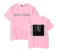GJRJS Jesse Welles Merch Photo T-Shirt, Crewneck Printing Men/Women Fashion Short Sleeve,Pink,3XL