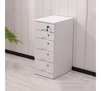 GJSN Multifunction Office Storage File Cabinet-File Rack,Storage Box Multi-Layer Locked Drawer File Storage Cabinet Data Storage Solid Wood Bathroom Locker File Corner Cabinet 30Cm Wide 2 Colors,B2,6