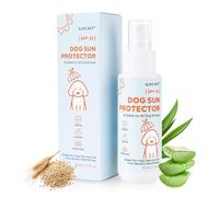 GJYC PET Dog Sun Protector - 3-in-1 Sunscreen Spray丨Shields, Soothes & Moisturizes - Quick Dry, Water-Resistant, Transparent丨Outdoor Essential for Dogs