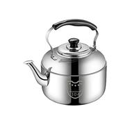 GJYKGHKR Stainless Steel 304 Kettle Commercial Thickened Beeping Kettle Large-Capacity Teapot Induction Cooker Gas Stove Universal,A-7L