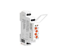 GJZIFGFWQ 3 Phase Voltage Protection Relay Over-Voltage Failure SPDT Three 220V 380V 480V 127-254V AC EKR8 (3 Phase 4 Wire,7010 (AC380V))