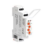 GJZIFGFWQ 3 Phase Voltage Protection Relay Over-Voltage Failure SPDT Three 220V 380V 480V 127-254V AC EKR8 (3 Phase 3 Wire,7310 (AC220V))