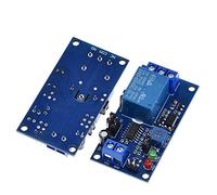 GJZIFGFWQ DC 5V 12V Time Relay Module Normal Open Delay Timing Control Switch Adjustable Potentiometer LED Indicator 1Pcs(12v)