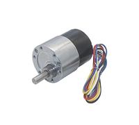 GJZIFGFWQ DC Motor 37mm Diameter Eccentric Shaft BLDC Geared Silent Gear CW/CCW PWM Speed Adjustable Small D C Brushless Motors : 100RPM 24V, Voltage 12V(24v,600RPM 24V)