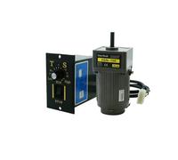 GJZIFGFWQ Motor 6W AC 220v 50/60hz Asynchronous Induction Shaft 8mm + 120w Speed Controller DC(0-233RPM)