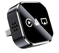 gjzje Car Adapter For Mirror Phone To Car Screen, 2026 Upgrade 3In 1 Screen Mirror Ios Phone, Wired To Wireless Cars Adapter Play, Portable Video Converter Multimedia Adapters USB Plug And Play