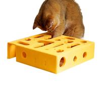 gjzje Cat Treat Puzzle, Mental Stimulation Toy, Mind Game Sensory Activity Maze for Behavior Training Alone Time Apartment Living Room Home Bedroom After Meal