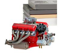 gjzje Display Piece Of Model Engine - V8 Engines Display Model | Novelty Toys for Son Teens Class Men Boys Family Friends Youth Girls Learning Daughter