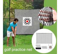 gjzje Golf Nets for Backyard, Portable Ball Practice Training Simulator, Golf Hitting Simulator Net for Baseball, Hockey, Football, Volleyball