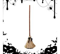 gjzje Halloween Broom - Halloween Floating Broom - Masquerade Decoration with Light and Spooky Sounds for Festival Celebration Theater Performance Holiday Family Gathering Indoor Party