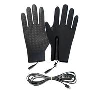 gjzje Heated Motorcycle Gloves | USB Heating Cycling Winter Gloves - 3 Modes Windproof Hand Warmers for Motorcycle Riding Running Driving Ski Scooter Men Women Fishing Outdoor Sports