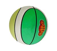 gjzje Indoor Basketball Silent | Indoor Silent Ball,Sponge Ball for Age 3-12 Foam Toy Shock Absorption for Team Play Home Apartment School Bedroom Floor Carpet Tile Wood Kids