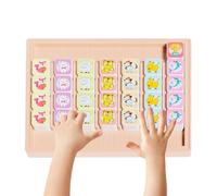 gjzje Matching Puzzle Game Set | Logical Thinking interactive - Matching Sorting Puzzle Game | for Boys Girls Preschoolers Children Home Classroom Travel Kindergarten