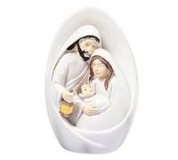 gjzje Nativity Figures - Resin Jesus Nativity Scene Collection 4in,Religious Craft Statue Decoration for Collectible Christian Figurines Fireplace Indoor Mantle Holiday Room Party Birthday Home