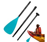 gjzje Paddle Board Oar, Ergonomic Telescoping Paddle, Removable Portable Rowing Tool Canoe Accessories Supplies for Outdoor Fishing Activities Beginner Adventure Boating Sea