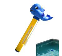 gjzje Pool Thermograph Floating | Swim Pool Water Thermograph Floating | Easy Read Fast Response Tool with String for Hot Tubs Spa Bathtub Fish Ponds Lake Kids Women Men