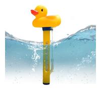 gjzje Pool Thermograph,Swim Pool Water Thermograph Floating | Easy Read Fast Response Tool with String for Hot Tubs Spa Bathtub Fish Ponds Lake Kids Women Men
